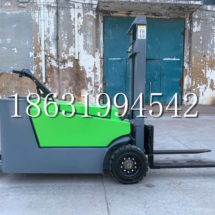 东方市小型电动叉车1吨2吨步行站驾式电瓶堆高充电装卸车液压升降车铲车